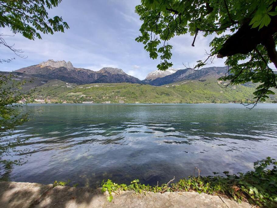 Charmant Et Spacieux Appartement A Quelques Pas Du Lac Duingt Esterno foto