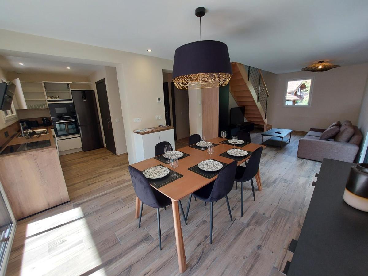 Charmant Et Spacieux Appartement A Quelques Pas Du Lac Duingt Esterno foto